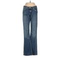 Paper Denim & Cloth Jeans - Mid/Reg Rise: Blue Bottoms - Women's Size 26