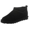 Winterboots BEARPAW "SuperShorty ELLE SHORT", Damen, Gr. 39, schwarz, Veloursleder, unifarben, modisch, Schuhe, Schlupfboots mit wasserabweisender mit BearCoat™ Imprägnierung