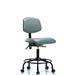 Latitude Run® Task Chair Upholstered, Steel in Gray/Blue/Black | 27 W x 25 D in | Wayfair D069CD02E170495CB9F75C0189CBE362