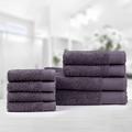 Red Barrel Studio® Collection 6 Piece Towel Set- 2 Bath Towel, 2 Hand Towel, 2 Face Towel 100% Cotton in Black | 27 W in | Wayfair