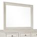 August Grove® Adysson Beveled Dresser Mirror Wood in White | 44 H x 38 W x 1.6 D in | Wayfair 49B02F42E69C4776A181424C925E7EF5