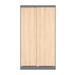 Ebern Designs Qirat Manufactured Wood Armoire Wood in Gray | 71 H x 39 W x 19 D in | Wayfair 59273915CD664DF0A2BD9F2786053C2C