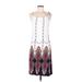 Lascana for Venus Casual Dress - Mini Scoop Neck Sleeveless: White Dresses - Women's Size Medium