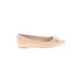 Cole Haan Flats: Tan Solid Shoes - Women's Size 8 - Pointed Toe