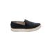 Sam Edelman Flats: Slip-on Platform Bohemian Black Solid Shoes - Women's Size 8 - Almond Toe