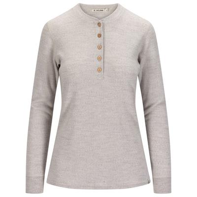 Aclima - Women's Warmwool Granddad Shirt - Merinopullover Gr XL grau Image