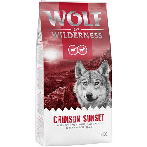 12 kg Crimson Sunset Wolf of Wilderness Hundefutter trocken