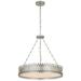 Visual Comfort Signature Collection Suzanne Kasler Leslie 26 Inch 6 Light LED Chandelier - SK 5206BSL-FA