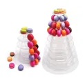 Macaron Display Stand PVC Macaron Tower Stand Wedding Baby Shower Tableware Decorating Centerpiece