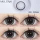 MILL CREEK 1 Pair Contacts Lenses with Myopia Black Pupils Eyes Colored Lens Makeup Blue Lenses Good