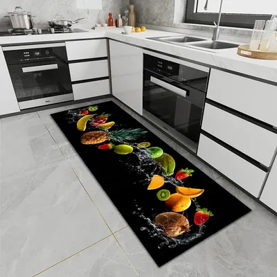 Kitchen Rug Durable Home Entrance Doormat High-end Kitchen Mats for Floor Waterproof House Hold