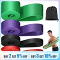 Resistance Band Heavy Duty Latex Sports Elastic Belt Pull Up Assist Bands For Pilates Workout Out