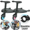Baby Stroller Auxiliary Pedal Buggy Second Child Pushchair Standing Plate Seat Baby Trolley