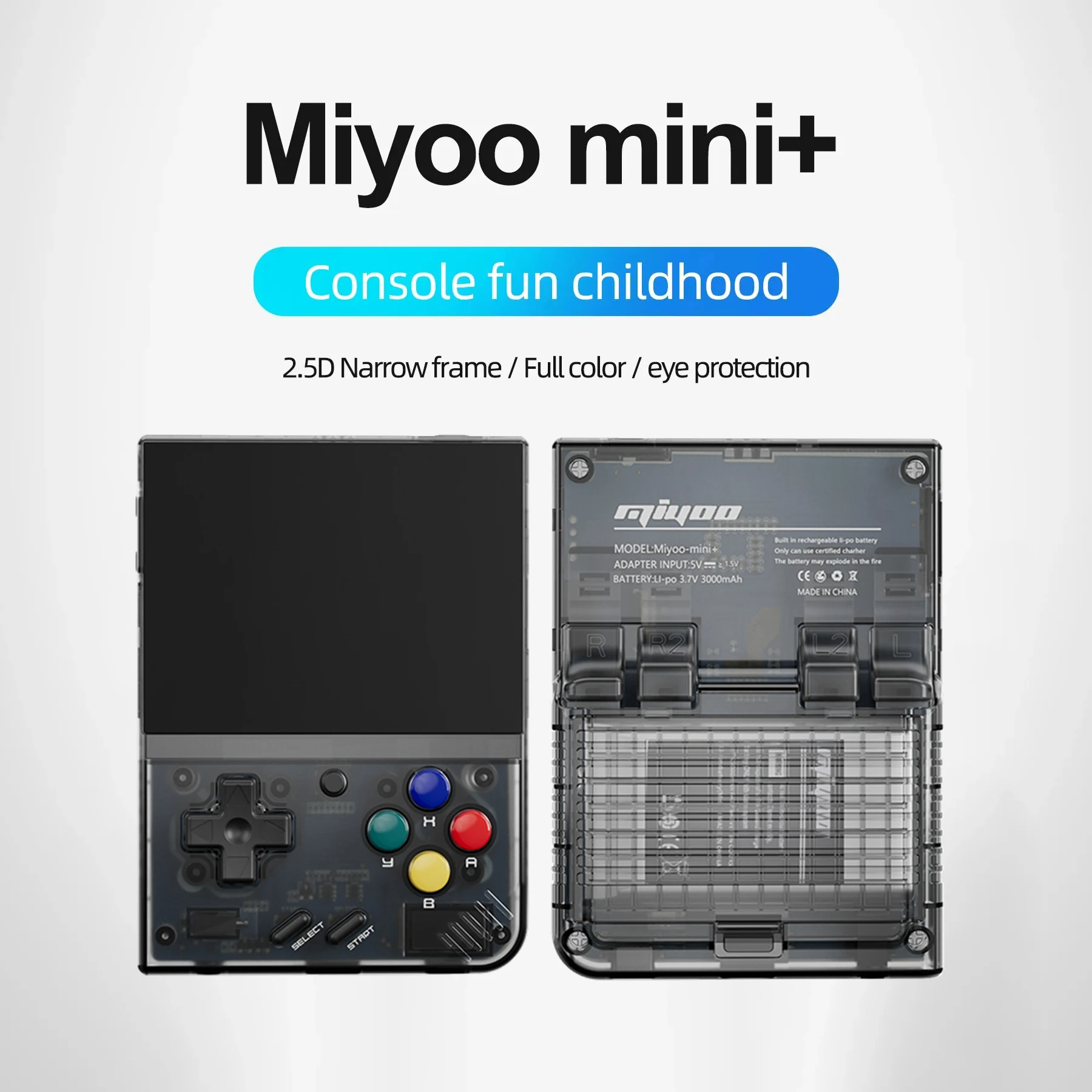 Miyoo mini plus tragbare Retro-Handheld-Spiele konsole v2 mini 3,5 Zoll ips Bildschirm klassische Videospiel konsole Linux-System Geschenk