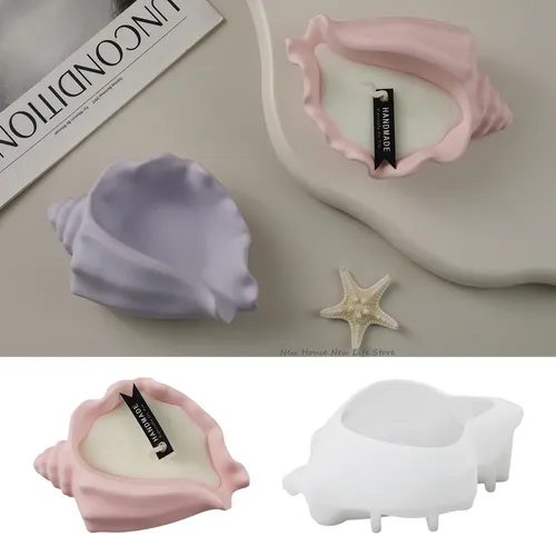Muschel Topf Blumentopf Form Muschel Schmuck Aufbewahrung sbox Silikon form Sukkulenten Blumentopf