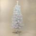 3' Pre-lit White Pine Artificial Christmas Tree - Multi Lights