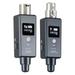 Tomshoo 1 Pair Microphone Wireless System Wireless System & Receiver for Dynamic/Condenser Microphone