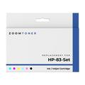 Zoomtoner Compatible with HP HP 83 Set Ink / Inkjet Cartridge - Regular Yield - Cyan Magenta Yellow Light Cyan Light Magenta Black