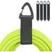Extension Cord Holder Organizer(4 Pack) Extension Cord Hanger for Garage Organization and Storage 16-Inch Heavy Duty Storage Strap for Extension Cord Within 100ft with Triangle Buckle for Hanging