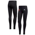 Women's adidas Black Louisville Cardinals Sideline Alphaskin Long Tights