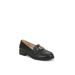 Wide Width Women's Sonoma Flat by LifeStride in Black Fabric (Size 8 W)