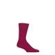 Mens 1 Pair Falke Lhasa Rib Cashmere Blend Casual Socks Red Plum 5.5-8 Mens