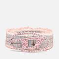 Diesel B-1DR Strass Gliiter-Embellished Denim Belt - 80