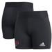 Women's adidas Black Arkansas State Red Wolves Alphaskin Shorts