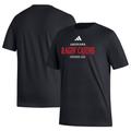 Men's adidas Black Louisiana Ragin' Cajuns Sideline Fresh Short Sleeve T-Shirt