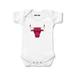 Newborn & Infant Chad Jake White Chicago Bulls Logo Bodysuit