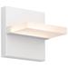 Oslo 5"H x 5"W 1-Light Outdoor Wall Light in White