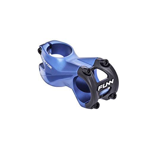 Funn Stryge Bike Riser Stem with 7 Degree - Length 60mm stem with 31.8mm Bar Clamp, Bike Stem for Mountain Bike, BMX Bike, Road Bike and Gravel Bike (Blue)