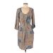 Corey Lynn Calter Casual Dress: Tan Dresses - Women's Size 8