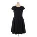 Lotus Threads Casual Dress: Black Dresses - Women's Size 14