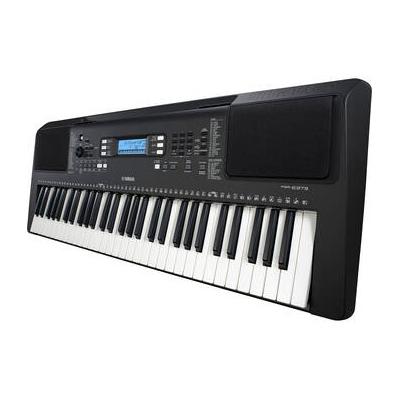 Yamaha Used PSR-E373 61-Key Touch-Sensitive Portable Keyboard with AC Adapter PSRE373AD