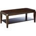 Red Barrel Studio® Helbert Coffee Table Wood in Brown | 19 H x 47 W x 23 D in | Wayfair 6893B9A38AA046C9BDB395D05EF60F6B