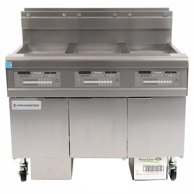 Frymaster FPGL330CA Commercial Gas Fryer - (3) 30 lb Vats, Floor Model, Natural Gas, (3) 30-lbs. Vats, NG, Stainless Steel, Gas Type: NG