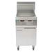 Frymaster LHD165 Commercial Gas Fryer - (1) 100 lb Vat, Floor Model, Natural Gas, NG, Stainless Steel, Gas Type: NG