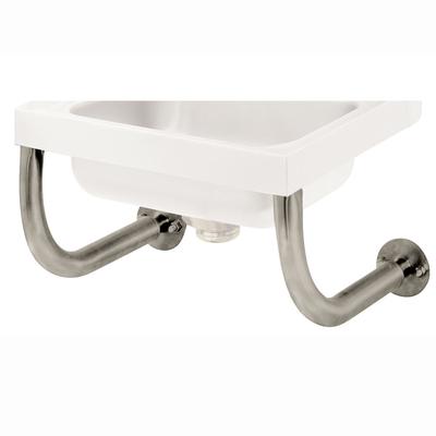 Advance Tabco 7-PS-24 Tubular Wall Support Brackets for Sinks - 10x14
