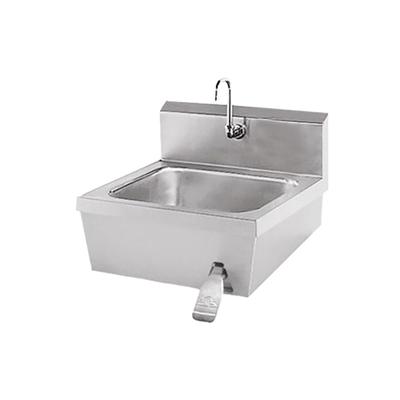 Advance Tabco 7-PS-30 Wall Mount Commercial Touchless Hand Sink w/ 16"L x 14"W x 6"D Bowl, Gooseneck Faucet, Stainless Steel