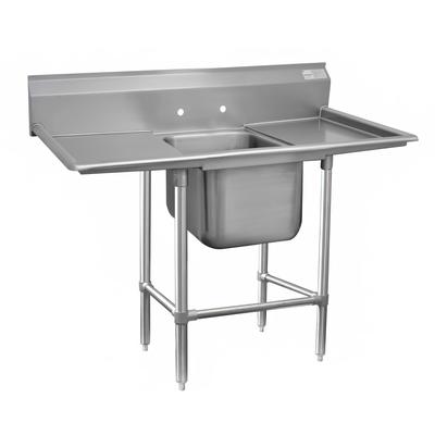 Advance Tabco 94-21-20-36RL 94" 1 Compartment Sink w/ 20"L x 20"W Bowl, 14" Deep, Stainless Steel