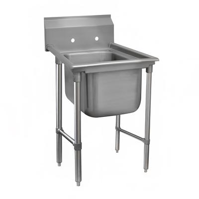 Advance Tabco 94-41-24 35" 1 Compartment Sink w/ 24"L x 24"W Bowl, 14" Deep, Stainless Steel