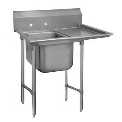Advance Tabco 94-41-24-36R 66" 1 Compartment Sink w/ 24"L x 24"W Bowl, 14" Deep, Stainless Steel