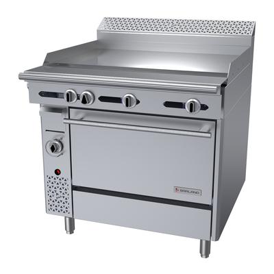 Garland C36-1S 36" Commercial Gas Range w/ Griddle & Storage Base, Natural Gas, Stainless Steel, Gas Type: NG