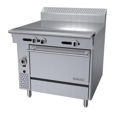 Garland C36-9C NG 36" Commercial Gas Range w/ 2 Hot Tops & Convection Oven, Natural Gas, Stainless Steel, Gas Type: NG