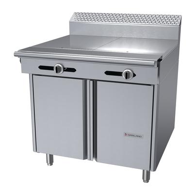 Garland C36-9S 36" Commercial Gas Range w/ (2) Hot Tops & Storage Base, Liquid Propane, Stainless Steel, Gas Type: LP