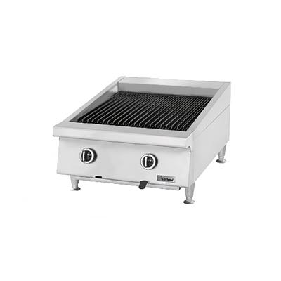 Garland GTBG24-AB24 NG 24" Gas Charbroiler w/ Cast Iron Grates, Natural Gas, Stainless Steel, Gas Type: NG
