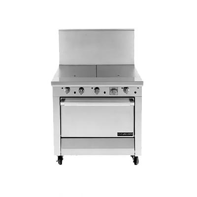 Garland M46T Master Series 34" Commercial Gas Range w/ (2) Hot Tops & Storage Base, Liquid Propane, Stainless Steel, Gas Type: LP