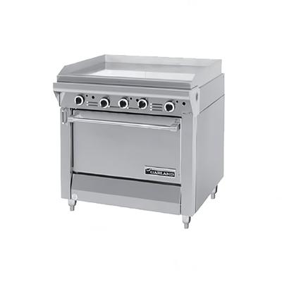 Garland M48R Master Series 34" Commercial Gas Range w/ Full Griddle & Standard Oven, Natural Gas, Stainless Steel, Gas Type: NG