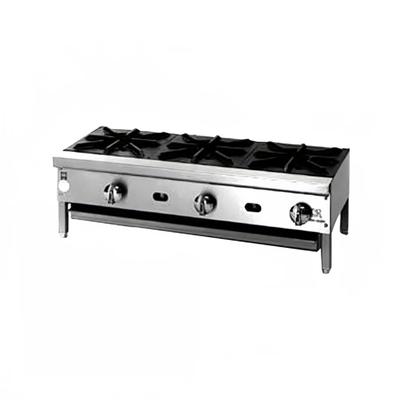 Jade Range JHP-112 12" Gas Hotplate w/ 1 Burners & Manual Controls, Natural Gas, Stainless Steel, Gas Type: NG